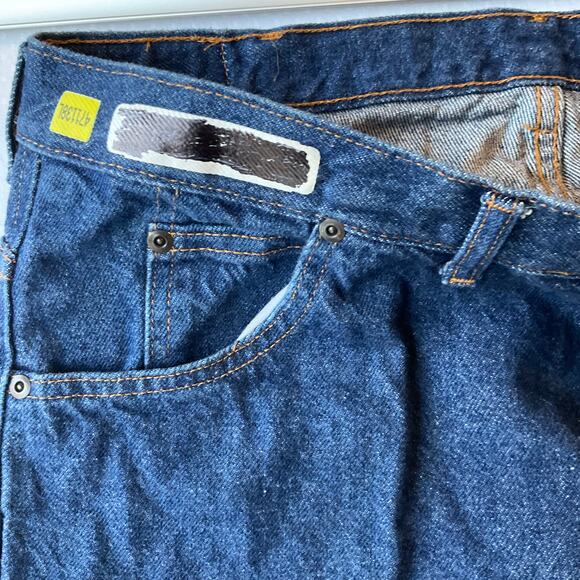AmeriPride Services Men’s Denim Strains Leg Jeans size 38 x 32, Blue - Picture 8 of 11
